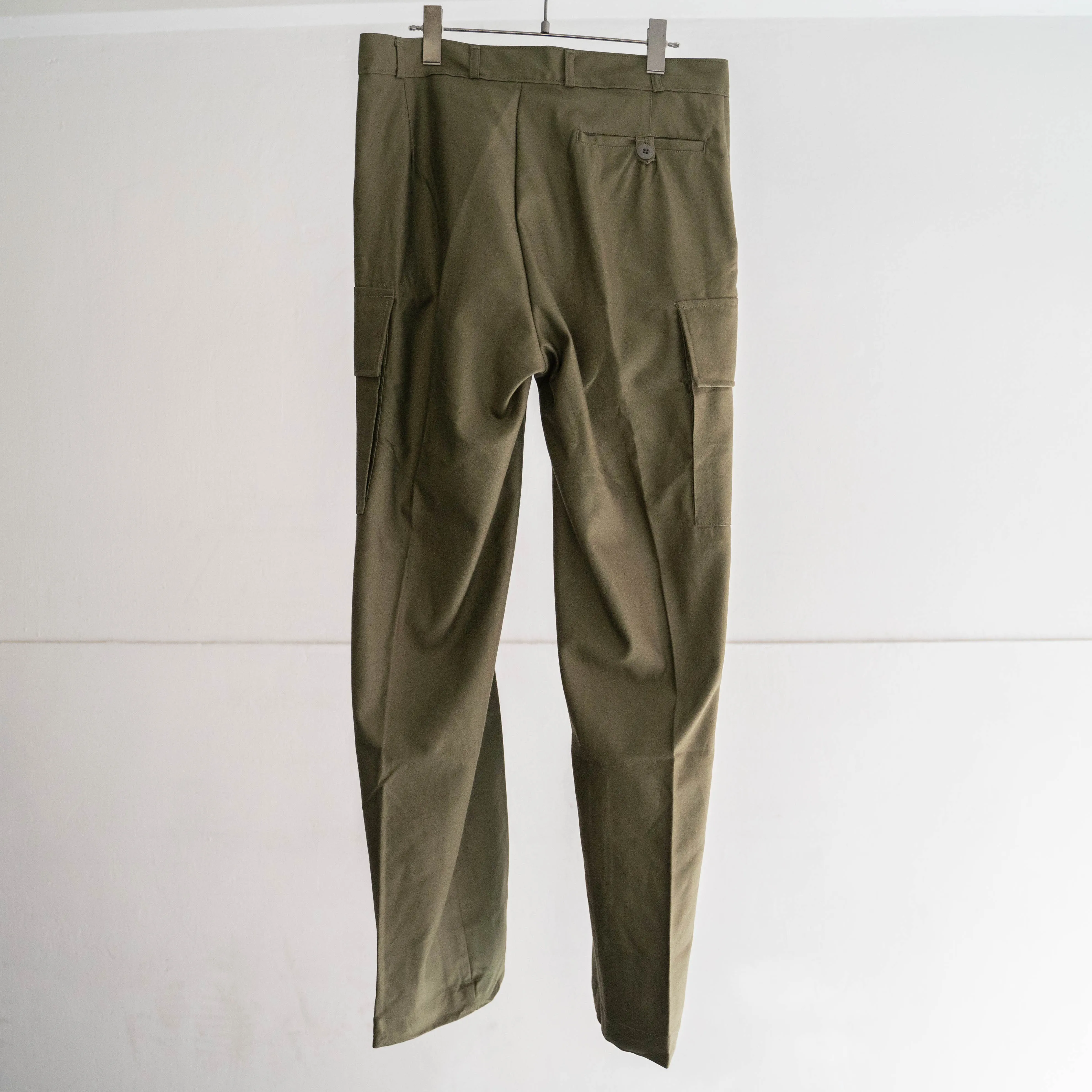 1970-90s Dutch military knife pocket cargo pants 'dead stock'