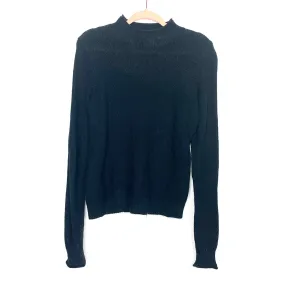 Abercrombie & Fitch Black Mock Neck Sweater- Size S