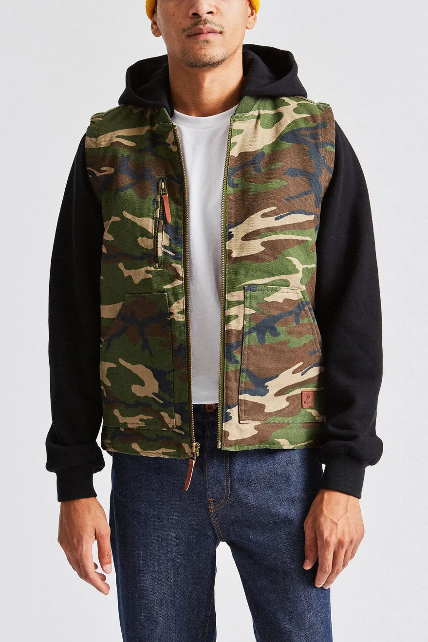 Abraham Convertible Jacket - Camo/Black