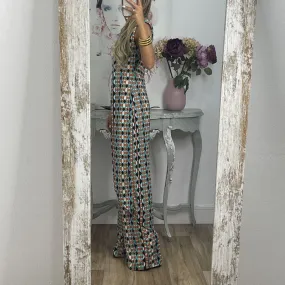 Abstract Printed Comfy Suit For Women