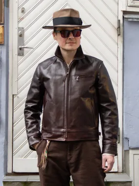 Aero Leather Clothing, 1930's Highwayman, Brown Chromexcel Horsehide