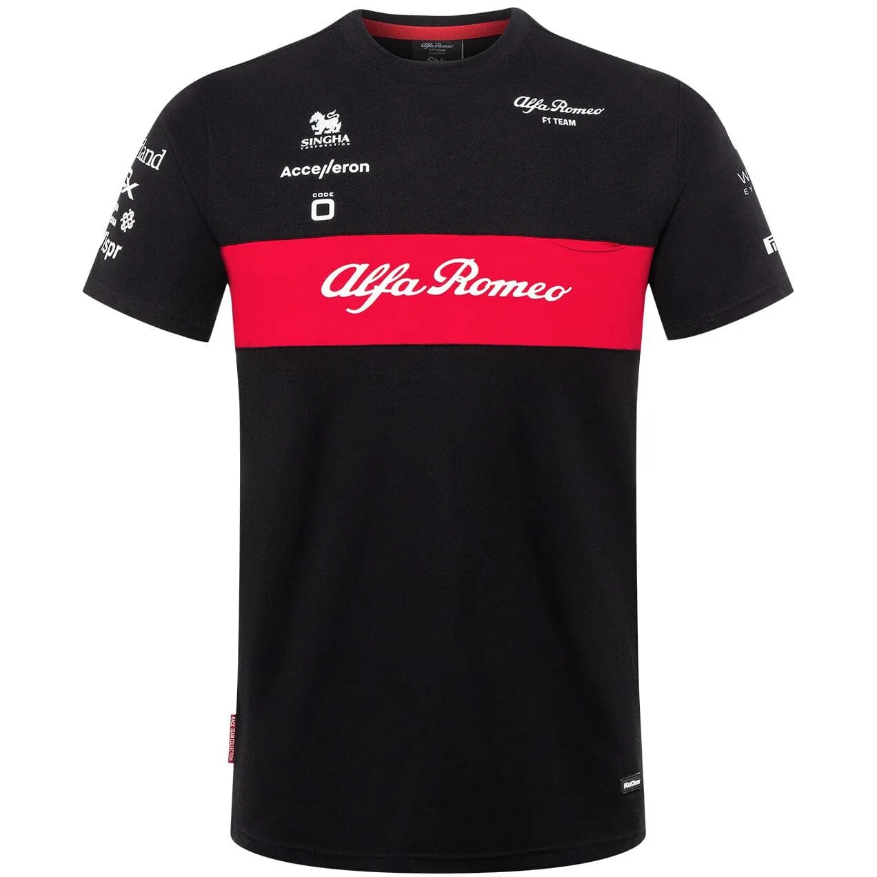 Alfa Romeo Racing F1 2023 Kids Team T-Shirt- Black