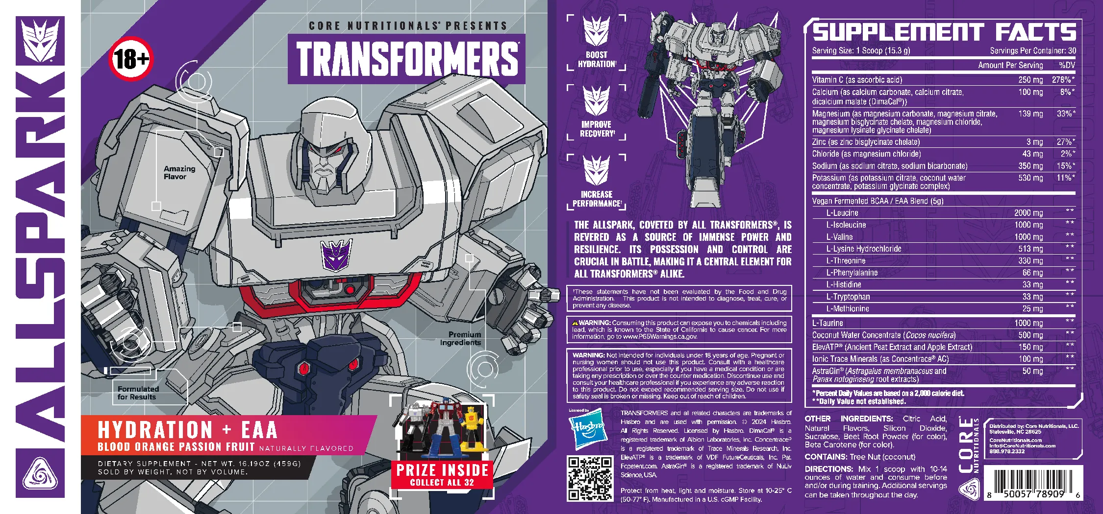 Allspark Transformers Hydration   EAA