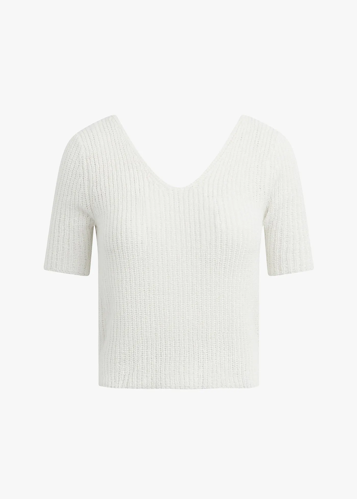 ALYSSA REVERSIBLE TWIST BACK SWEATER