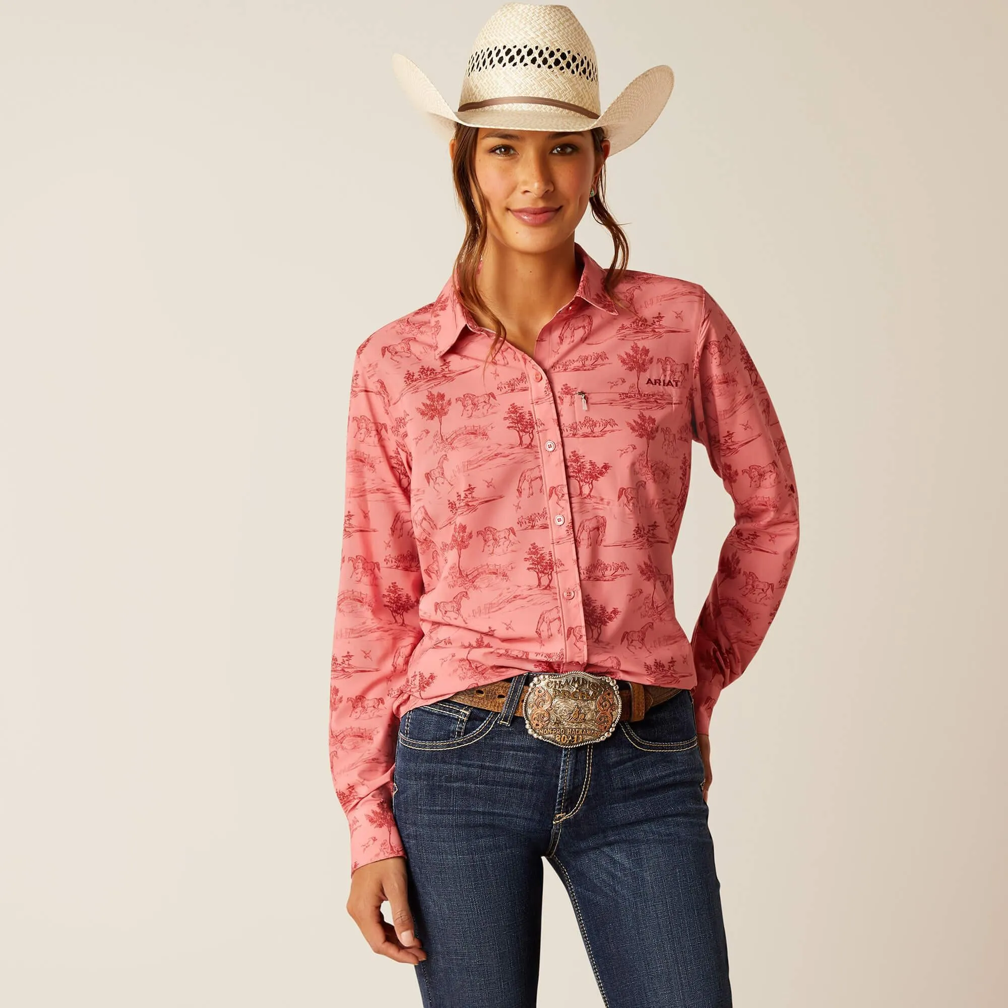 Ariat Venttek Faded Rose Toile