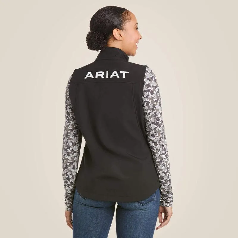 Ariat Women's Black New Team Softshell Vest 10020762