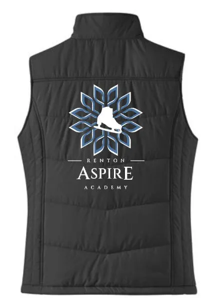 Aspire Academy Ladies Puffy Vest