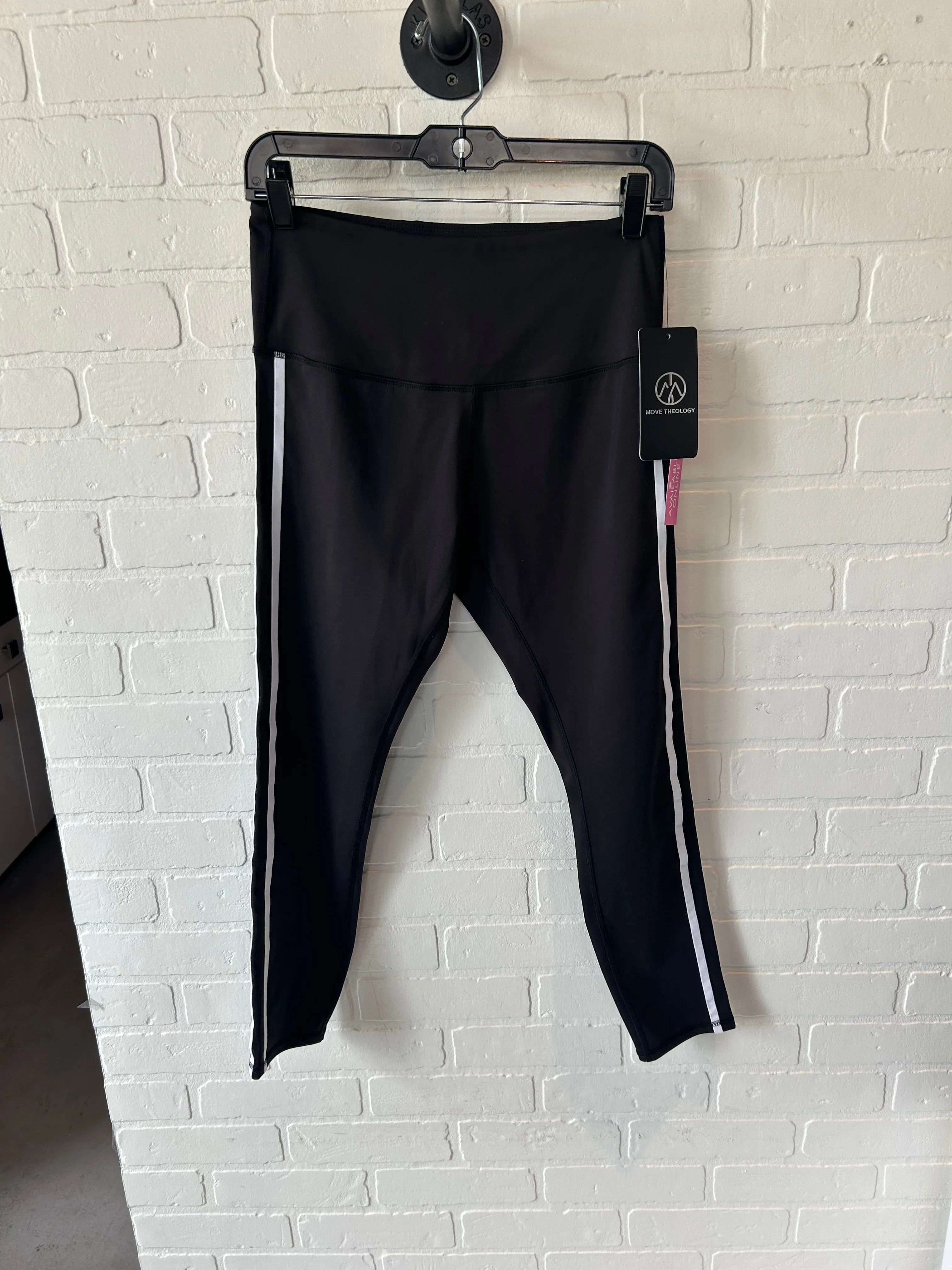 Athletic Leggings By Clothes Mentor In Black & White, Size: 12