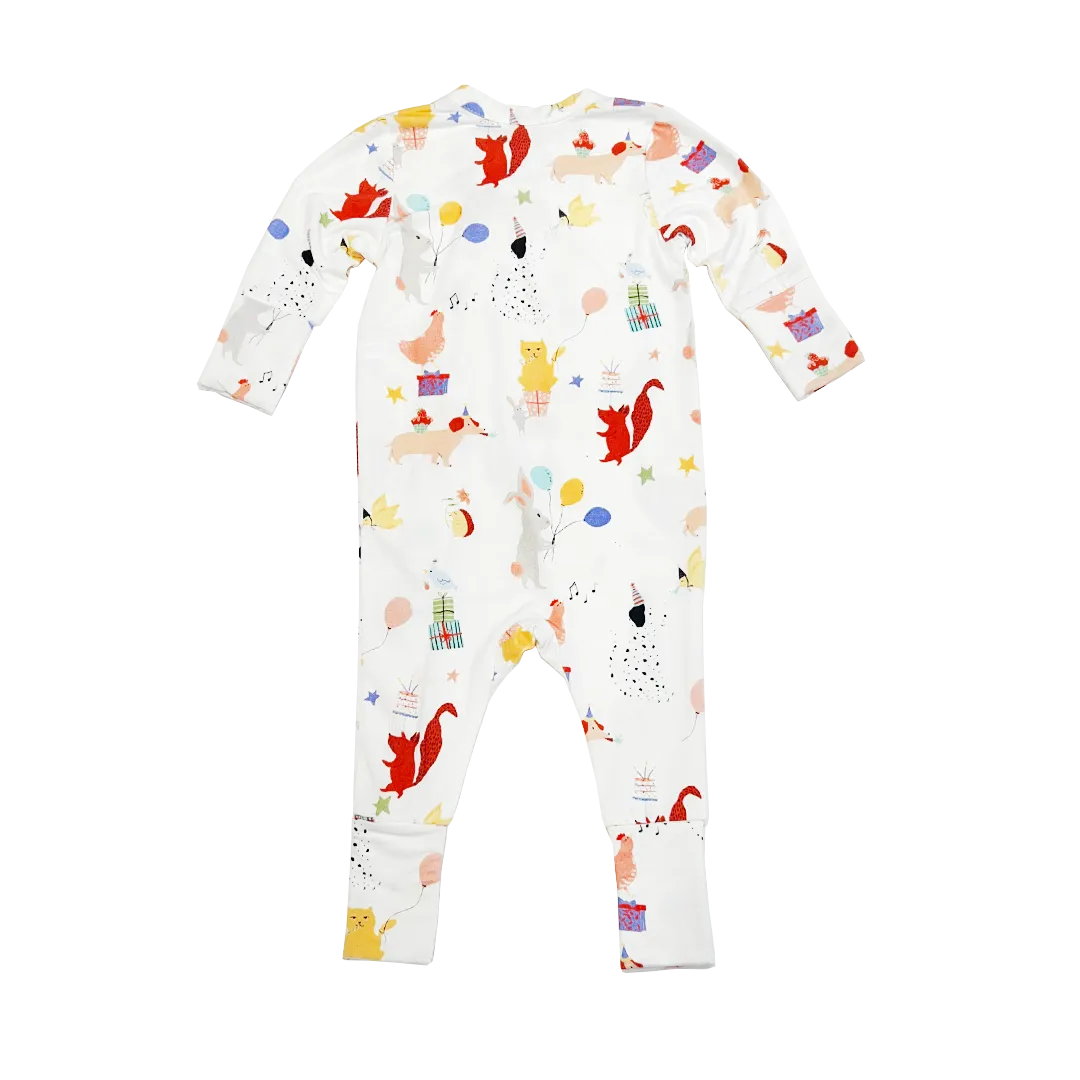 Baby Bamboo Romper - Birthday Buddies