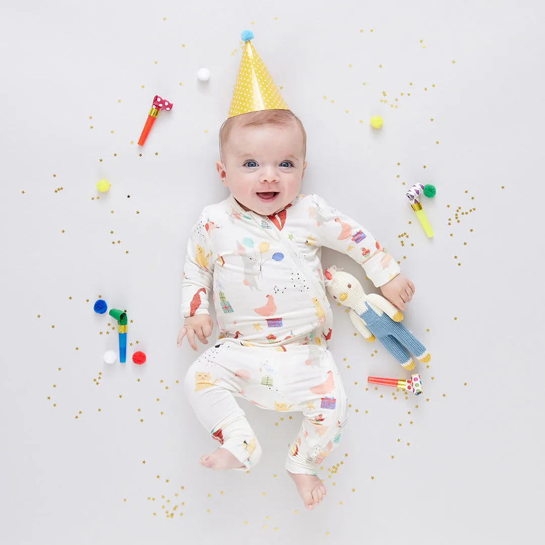 Baby Bamboo Romper - Birthday Buddies