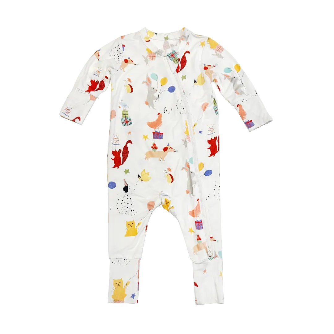 Baby Bamboo Romper - Birthday Buddies