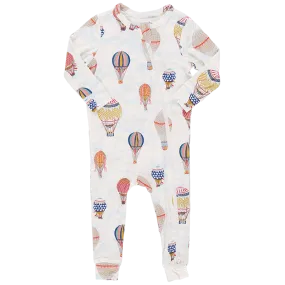 Baby Bamboo Romper - Hot Air Balloons