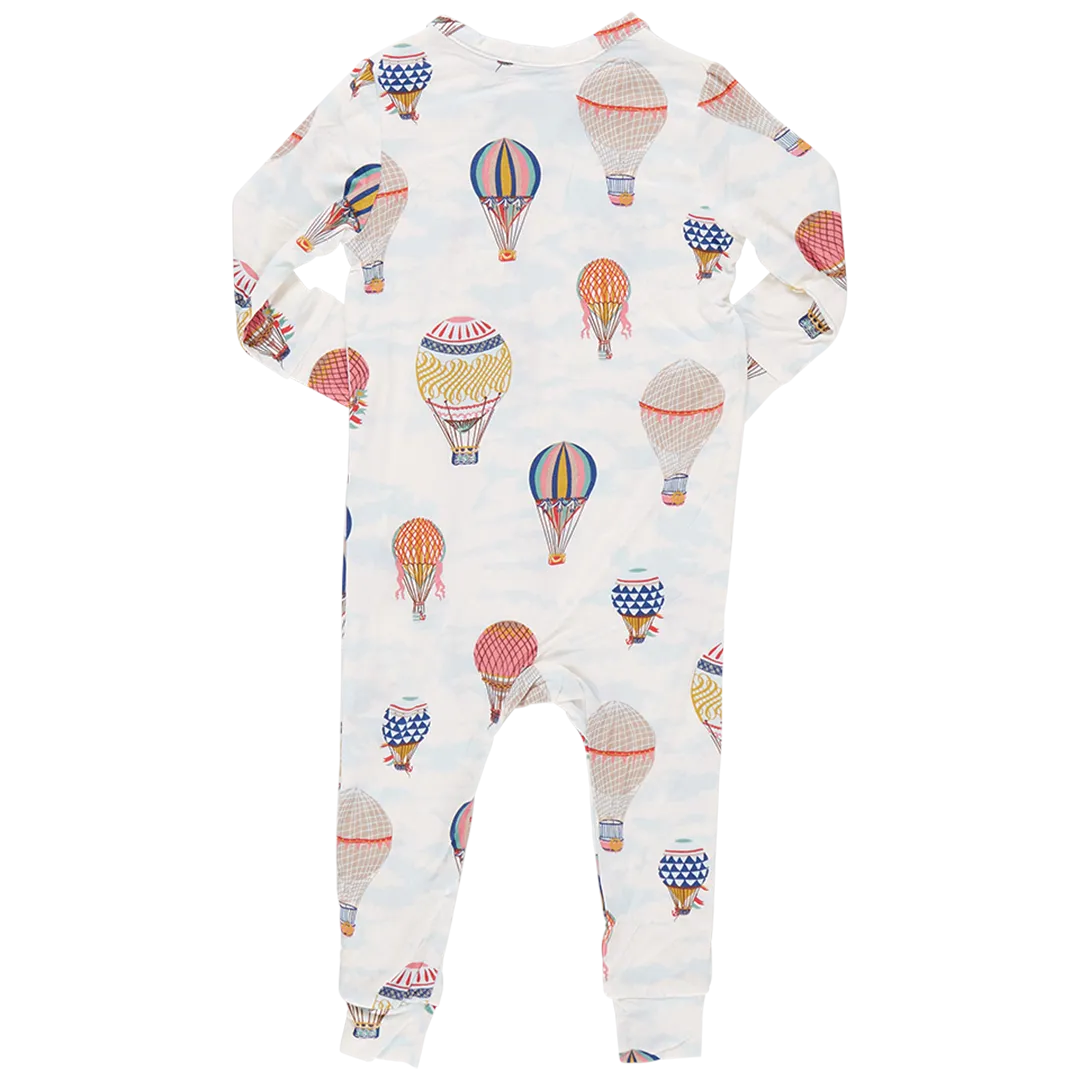 Baby Bamboo Romper - Hot Air Balloons