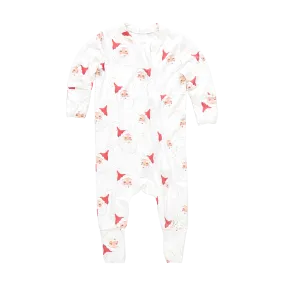 Baby Bamboo Romper - Small Santas