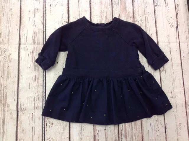 Baby Gap Navy Print Dress