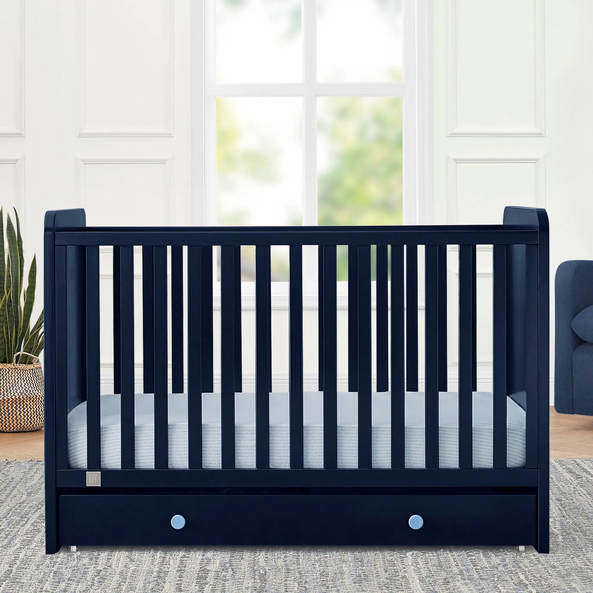 babyGap Graham 4-in-1 Convertible Crib with Storage Drawer