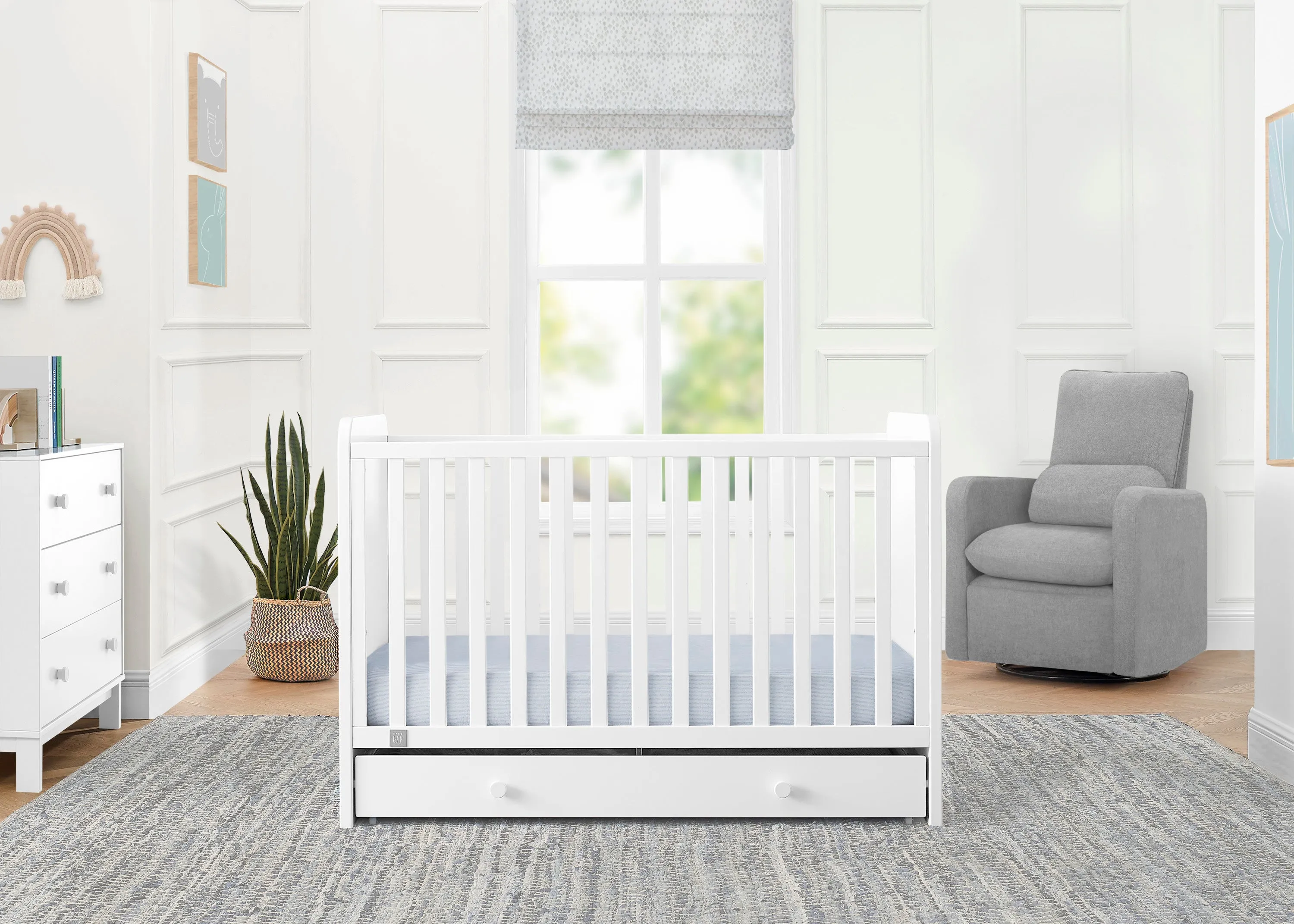 babyGap Graham 4-in-1 Convertible Crib with Storage Drawer