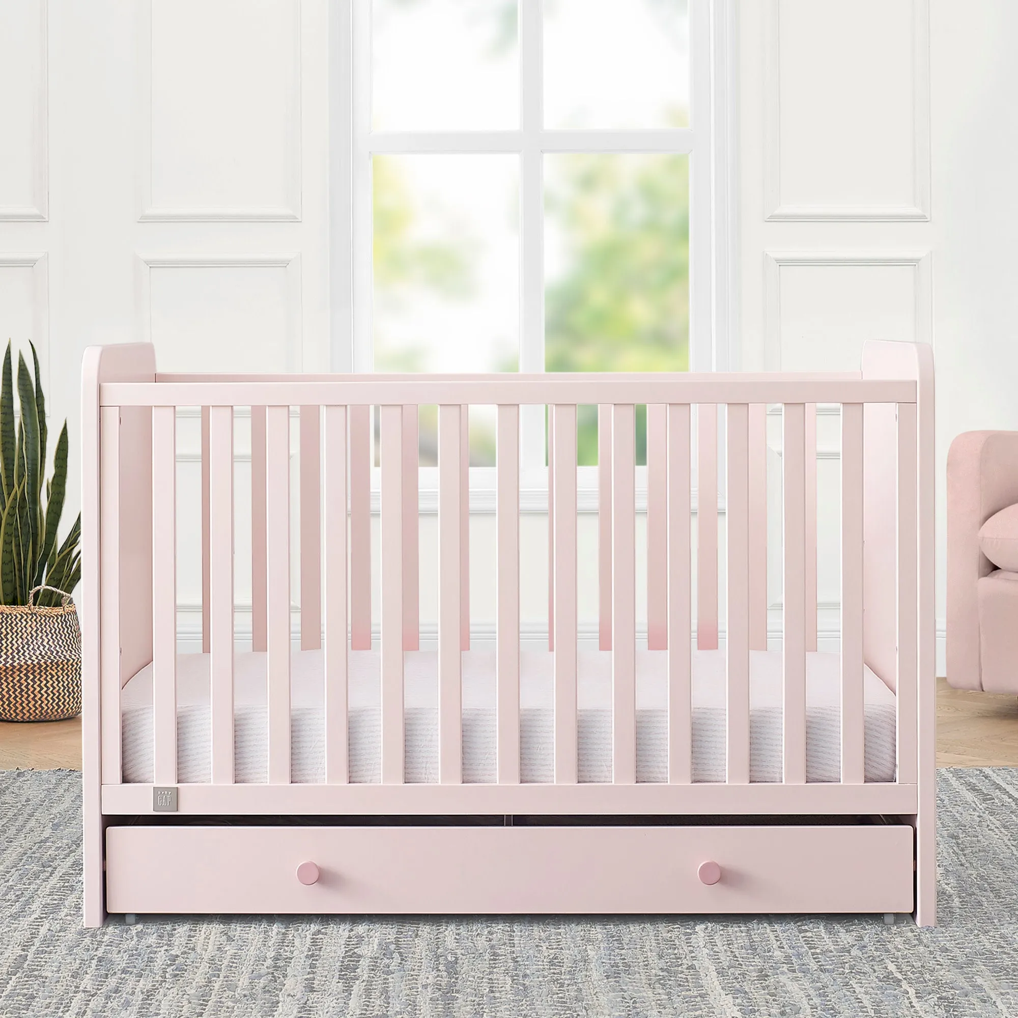 babyGap Graham 4-in-1 Convertible Crib with Storage Drawer