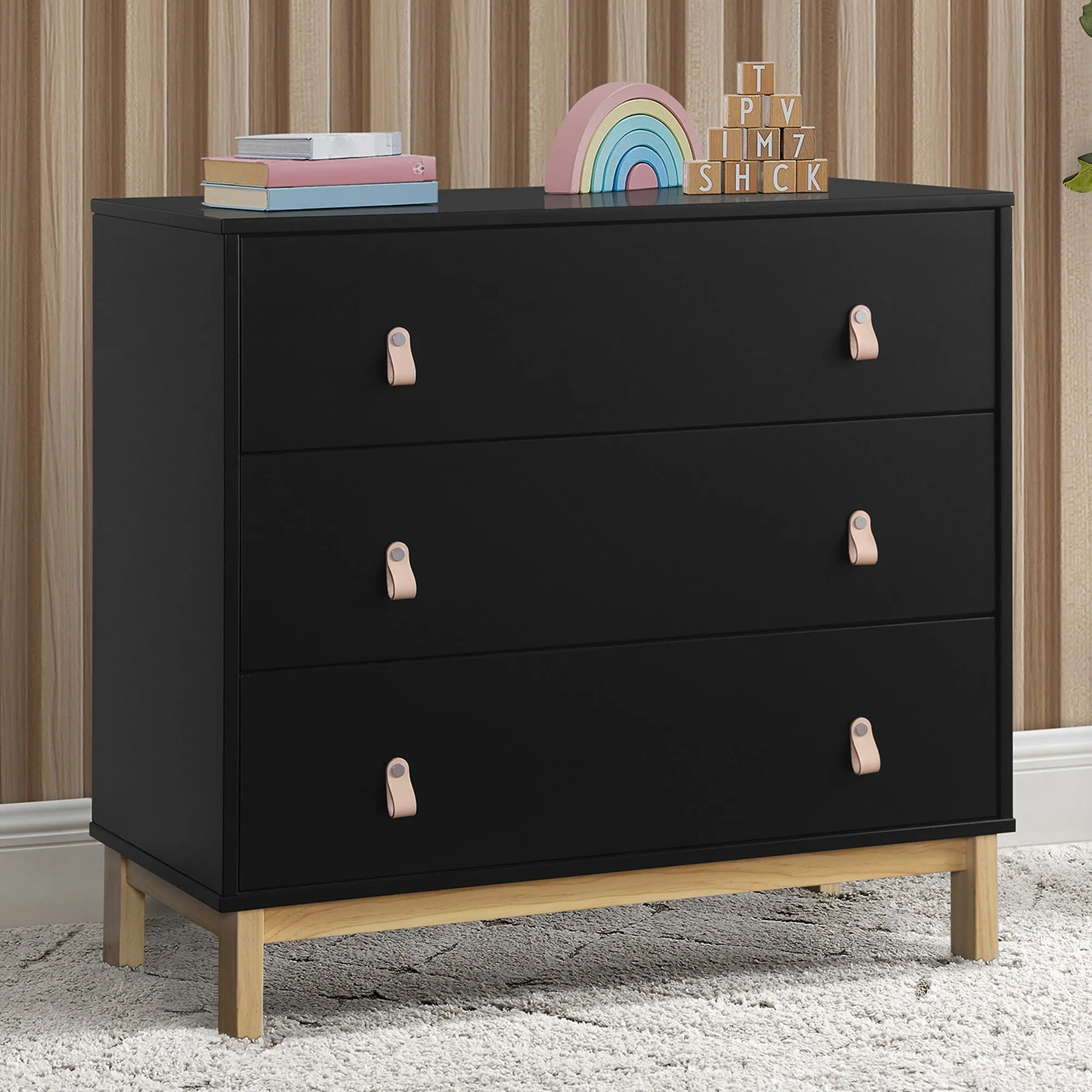 babyGap Legacy 3 Drawer Dresser with Leather Pulls