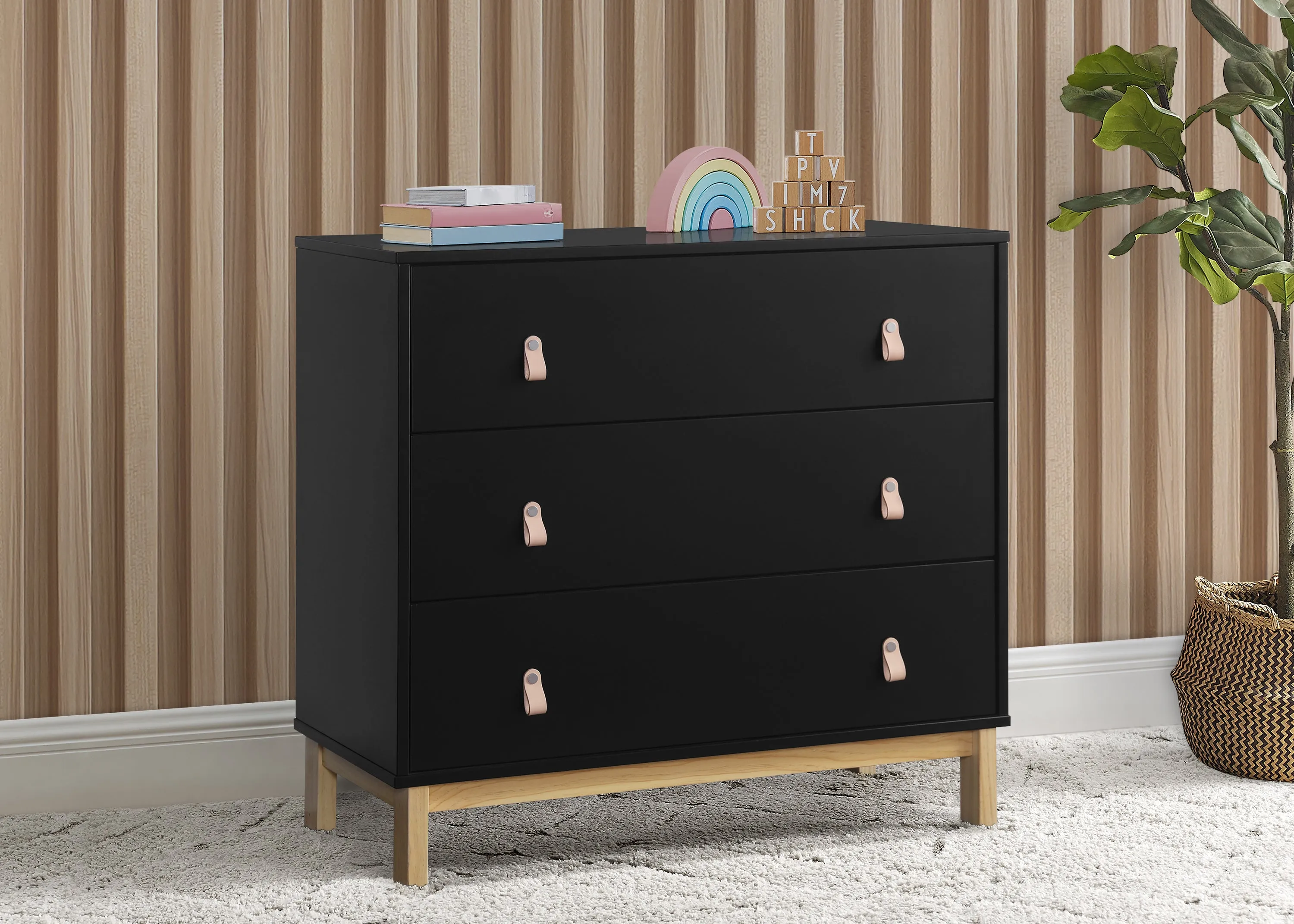 babyGap Legacy 3 Drawer Dresser with Leather Pulls