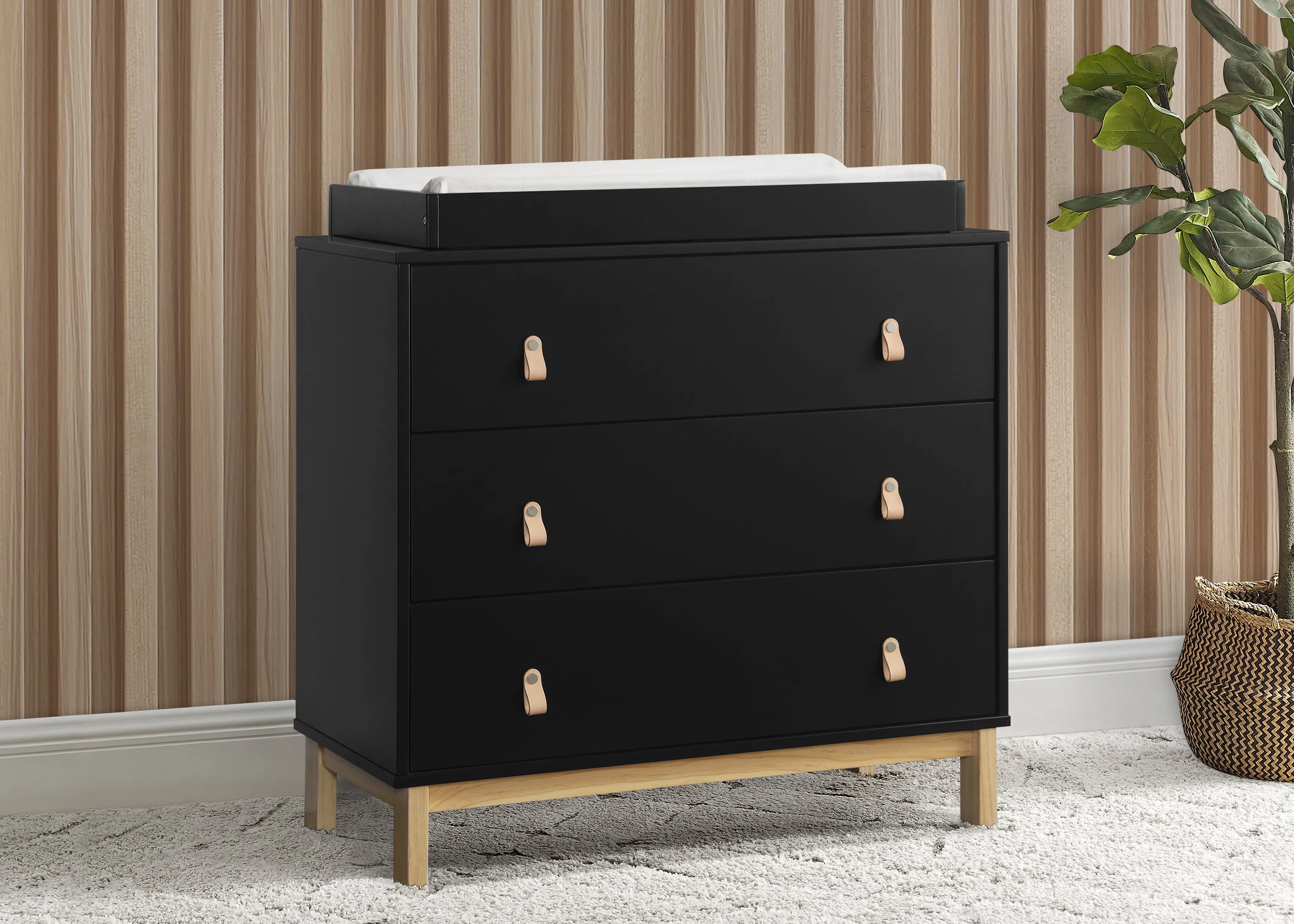 babyGap Legacy 3 Drawer Dresser with Leather Pulls