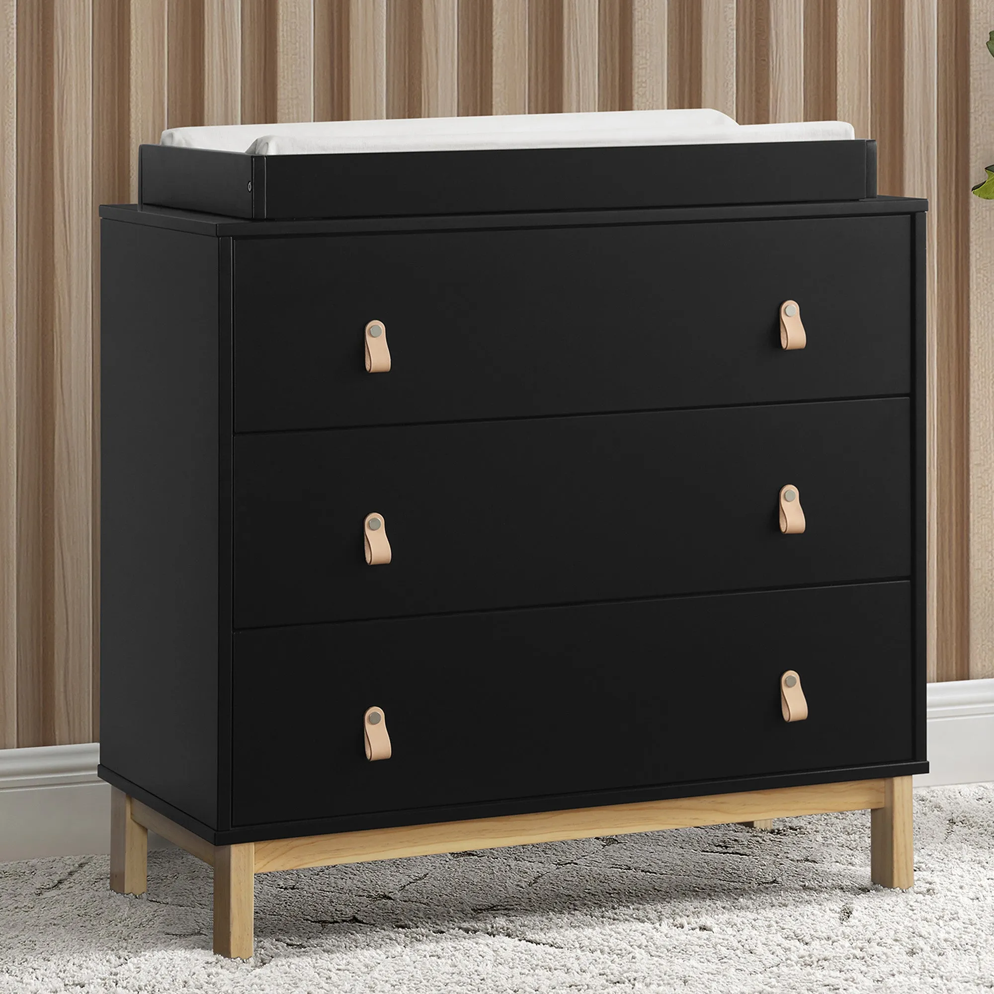 babyGap Legacy 3 Drawer Dresser with Leather Pulls