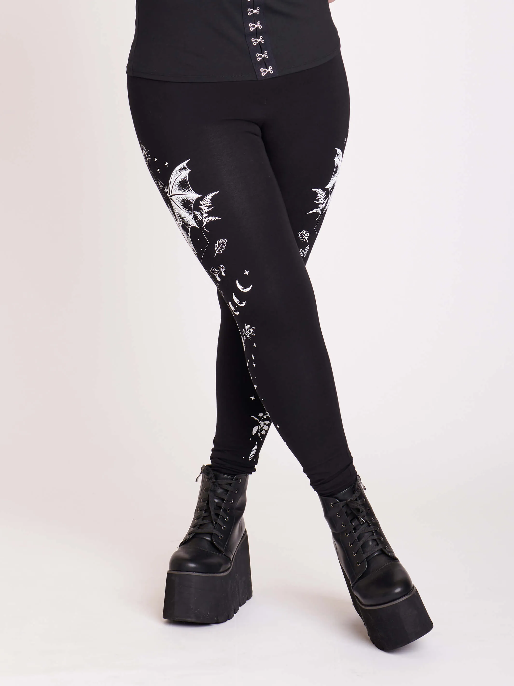 Bat Moon Phase Legging