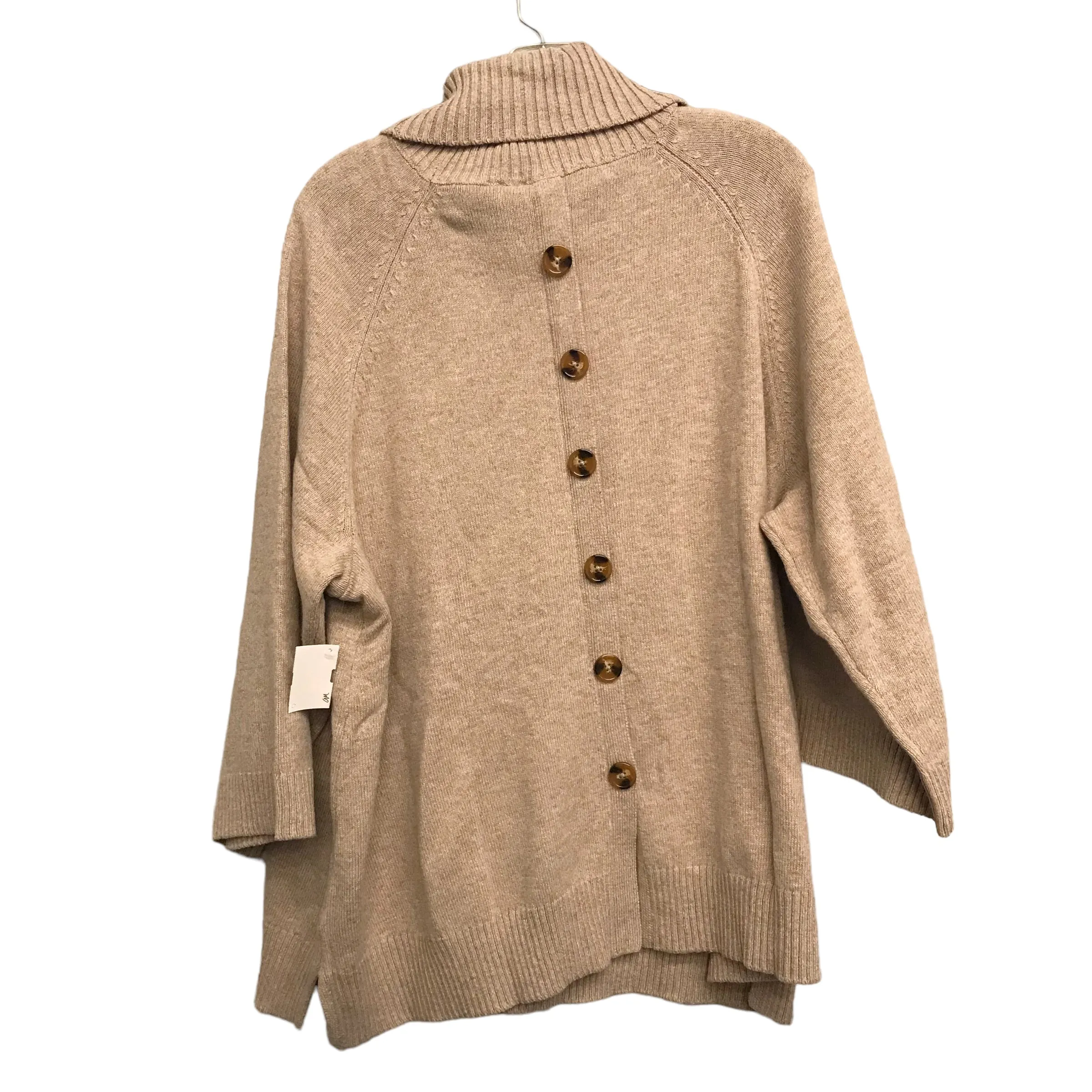 BEIGE SWEATER by SOFT SURROUNDINGS Size:2X