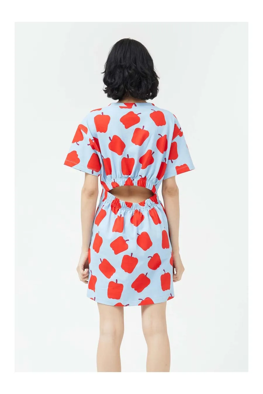 Bell Peppers Cut Out Dress