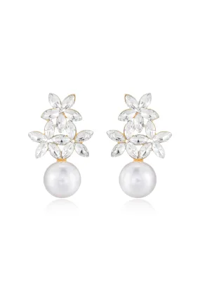 Best Day Crystal & Pearl Earrings