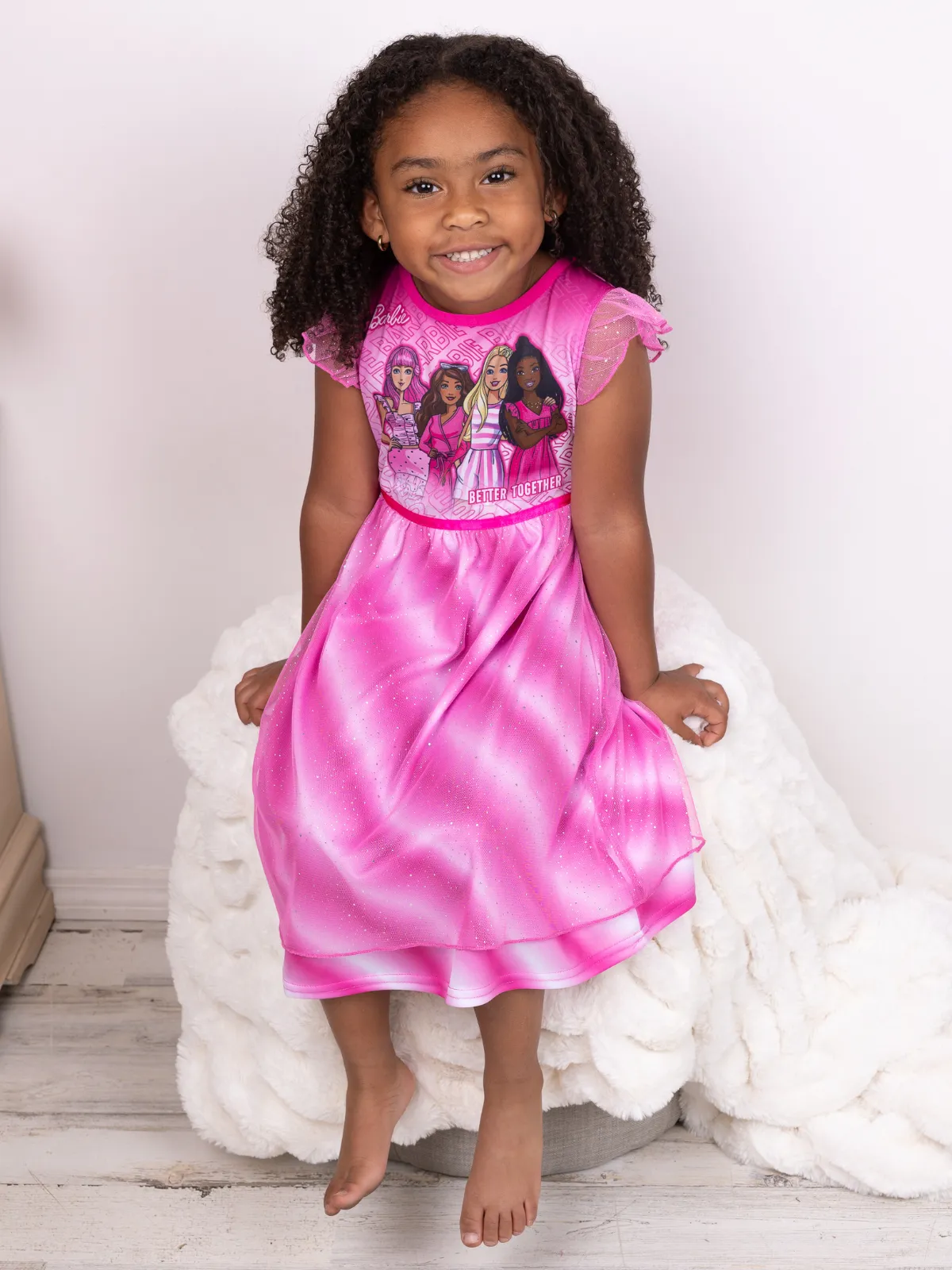 Better Together Barbie Inspired Dress Up Nightgown