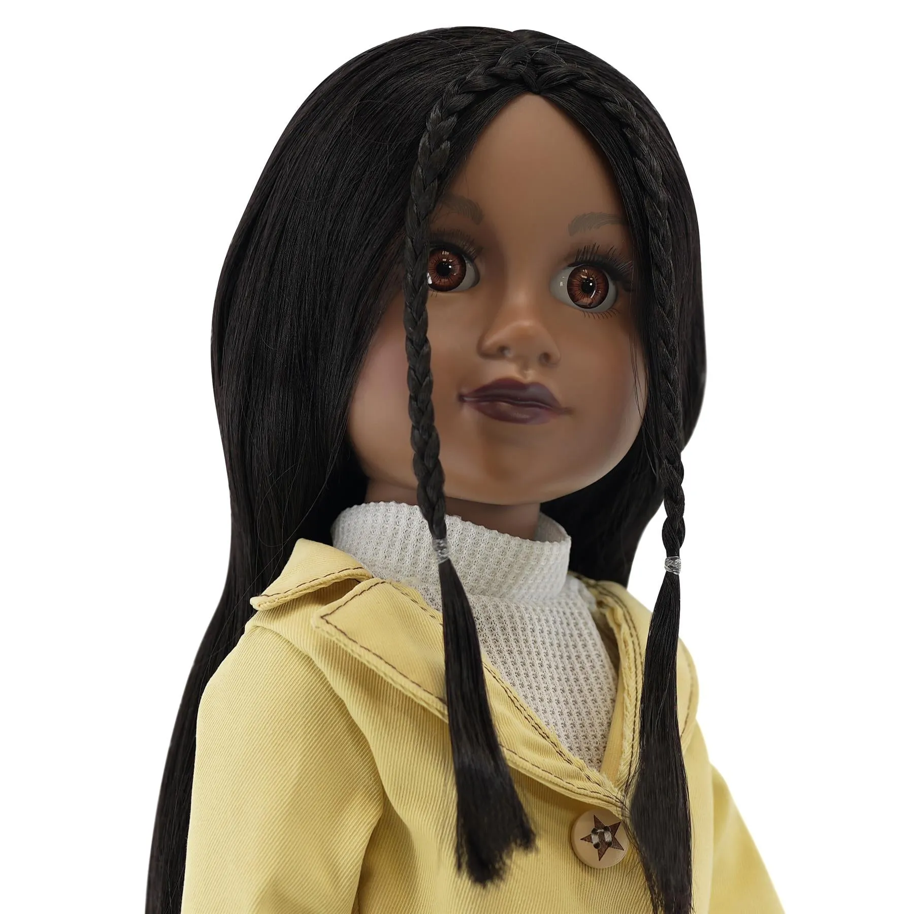 BiBi Fashion Black Doll "NAOMI" (47 cm / 18")