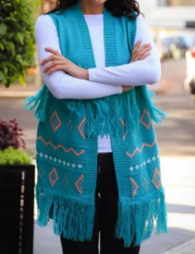 bLUE TEAL Swing vest