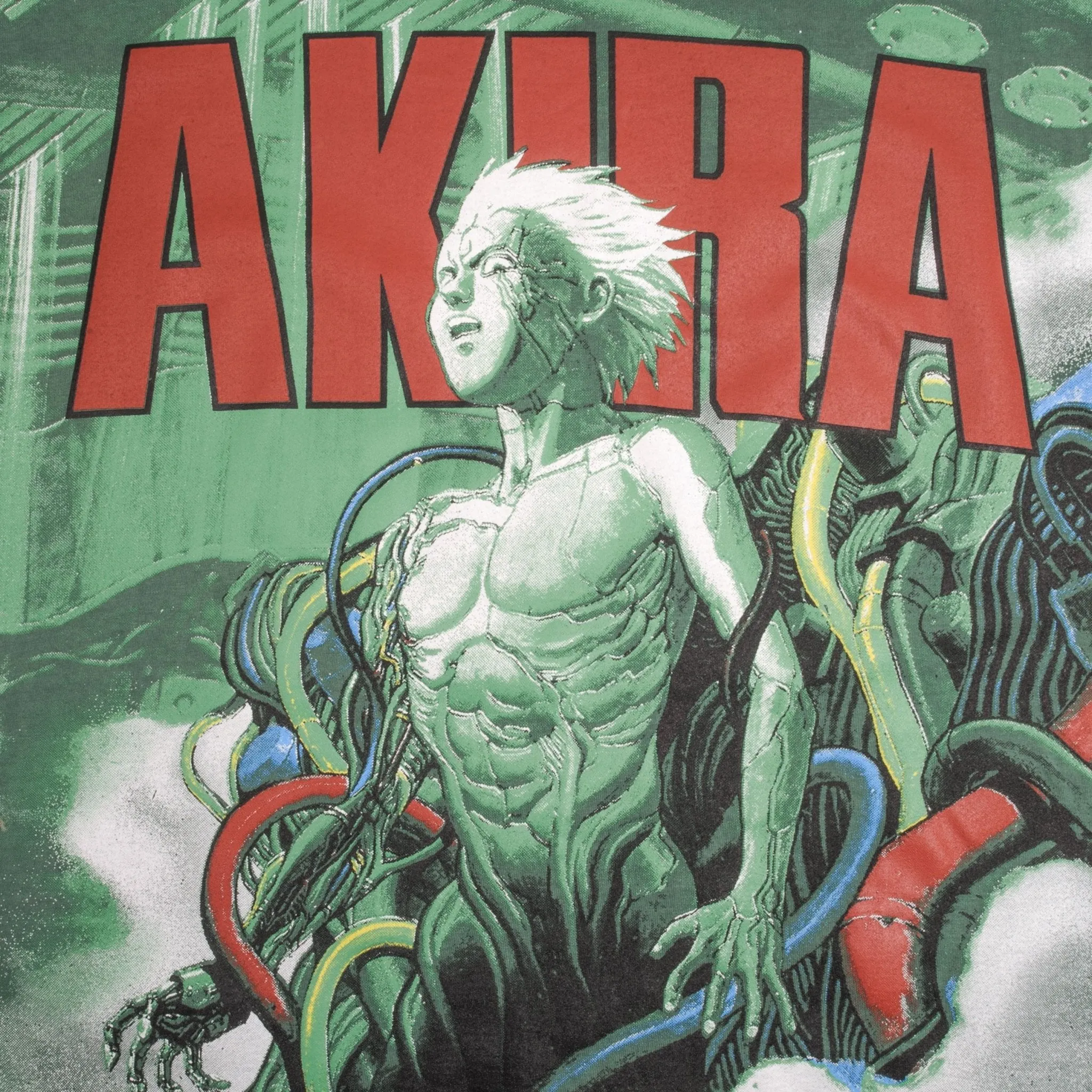 BOOTLEG AKIRA ALL OVER PRINT 1988 TEE SHIRT SIZE XL SINGLE STITCH