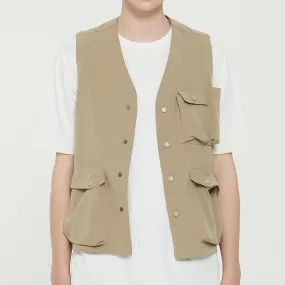 Boysnextdoor Functional Vest Beige