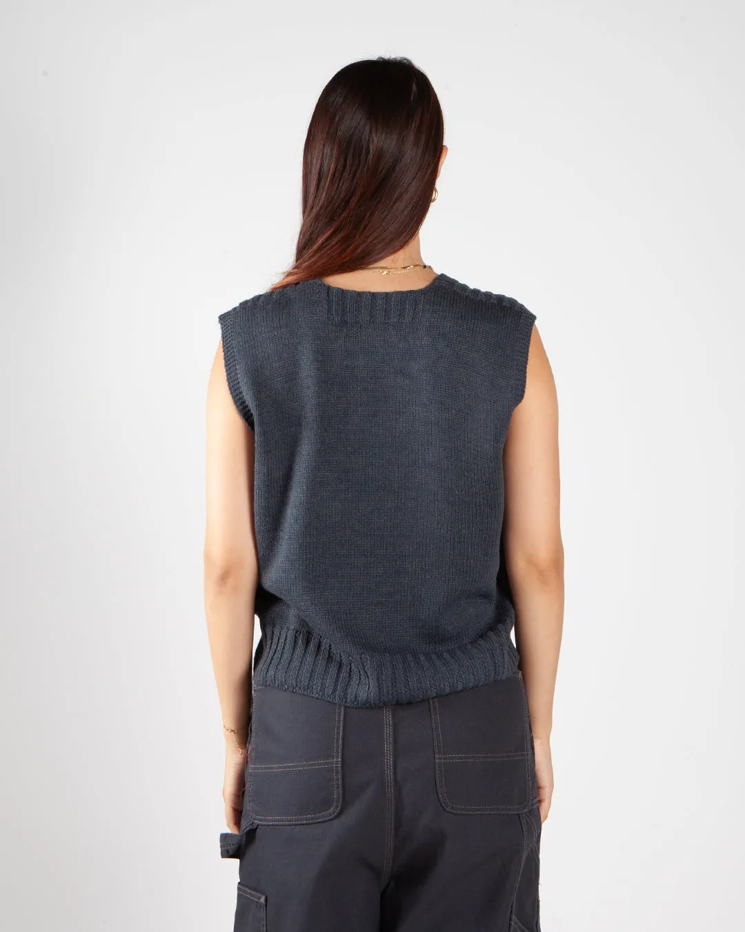 Brain Dead Square Neck Vest Slate