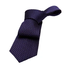 Brentwood Abstract Silk Tie, Navy / Pink