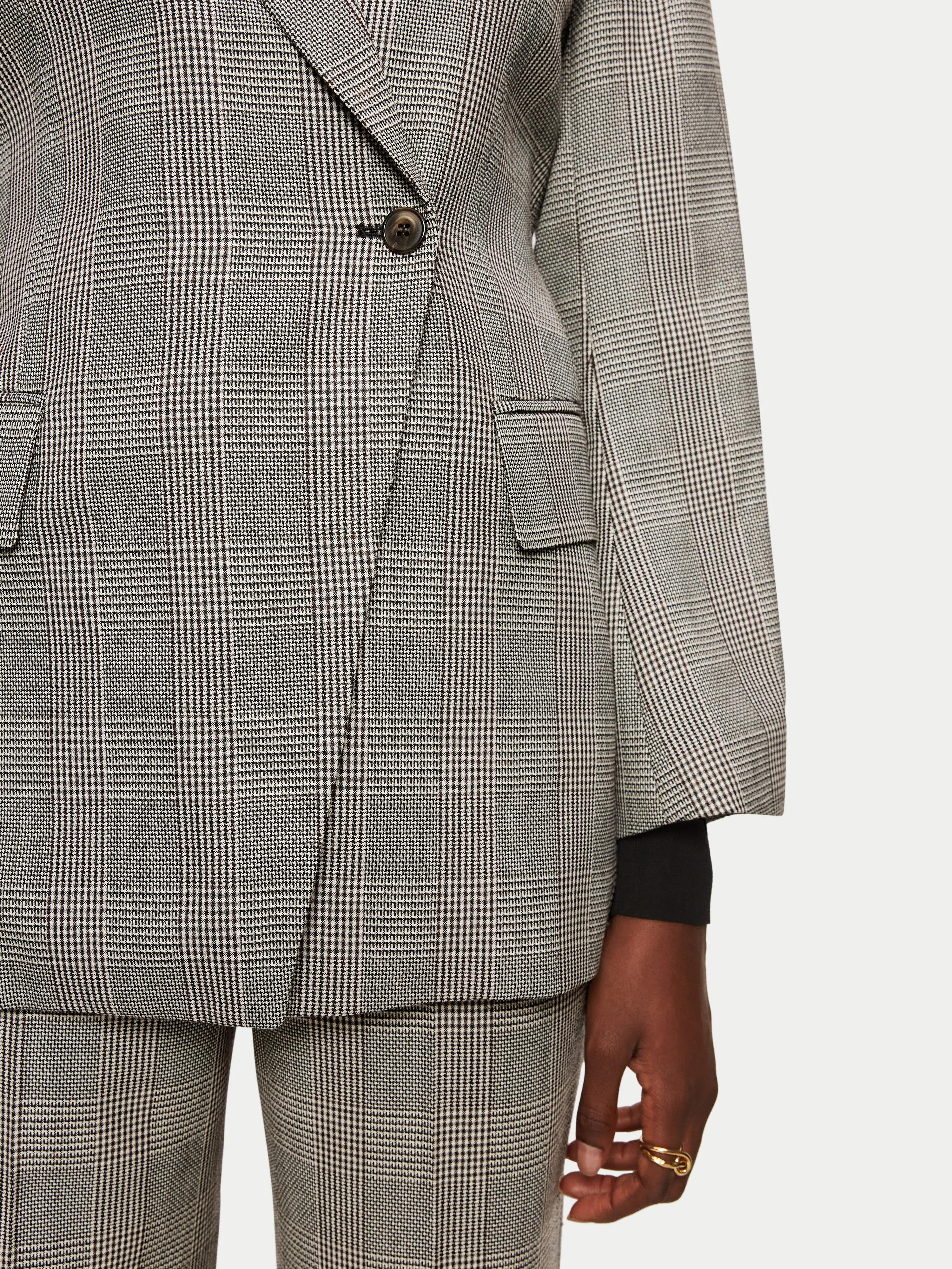 British Check Ryedale Jacket | Grey