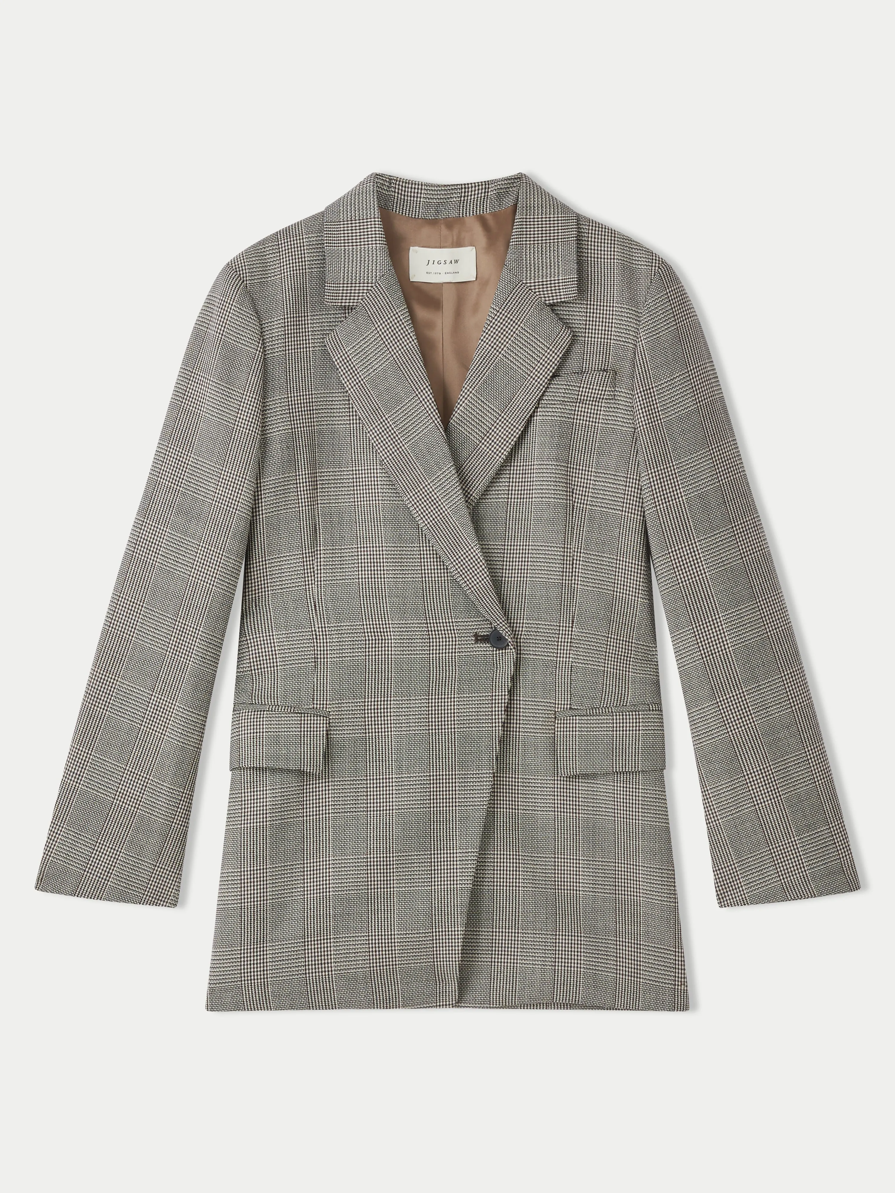 British Check Ryedale Jacket | Grey