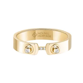 Business Meeting Mood Ring - Yellow Gold