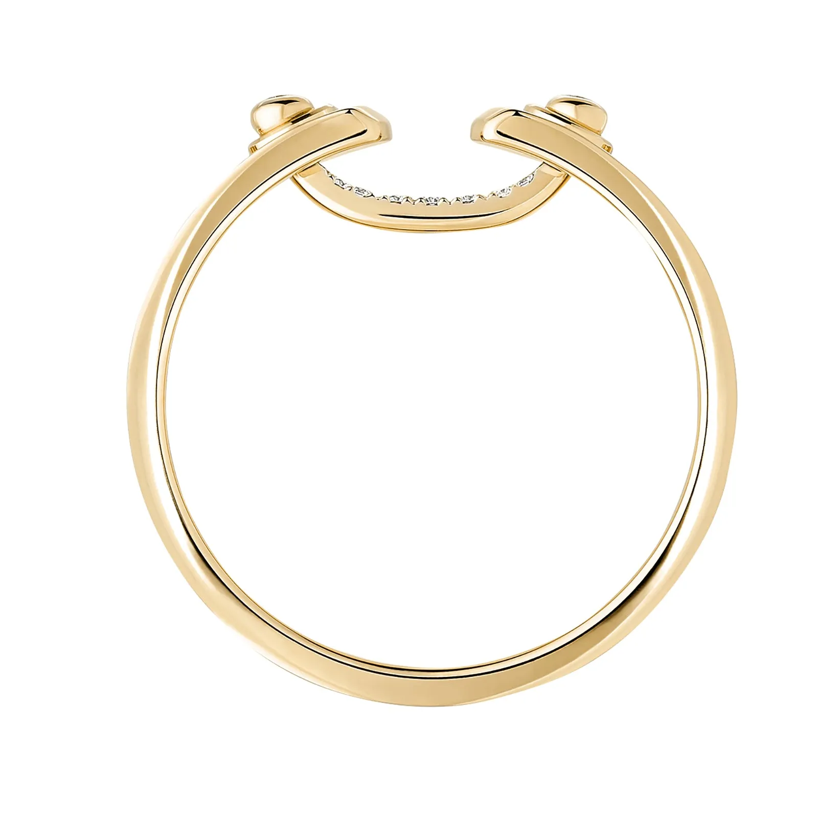 Business Meeting Mood Ring - Yellow Gold