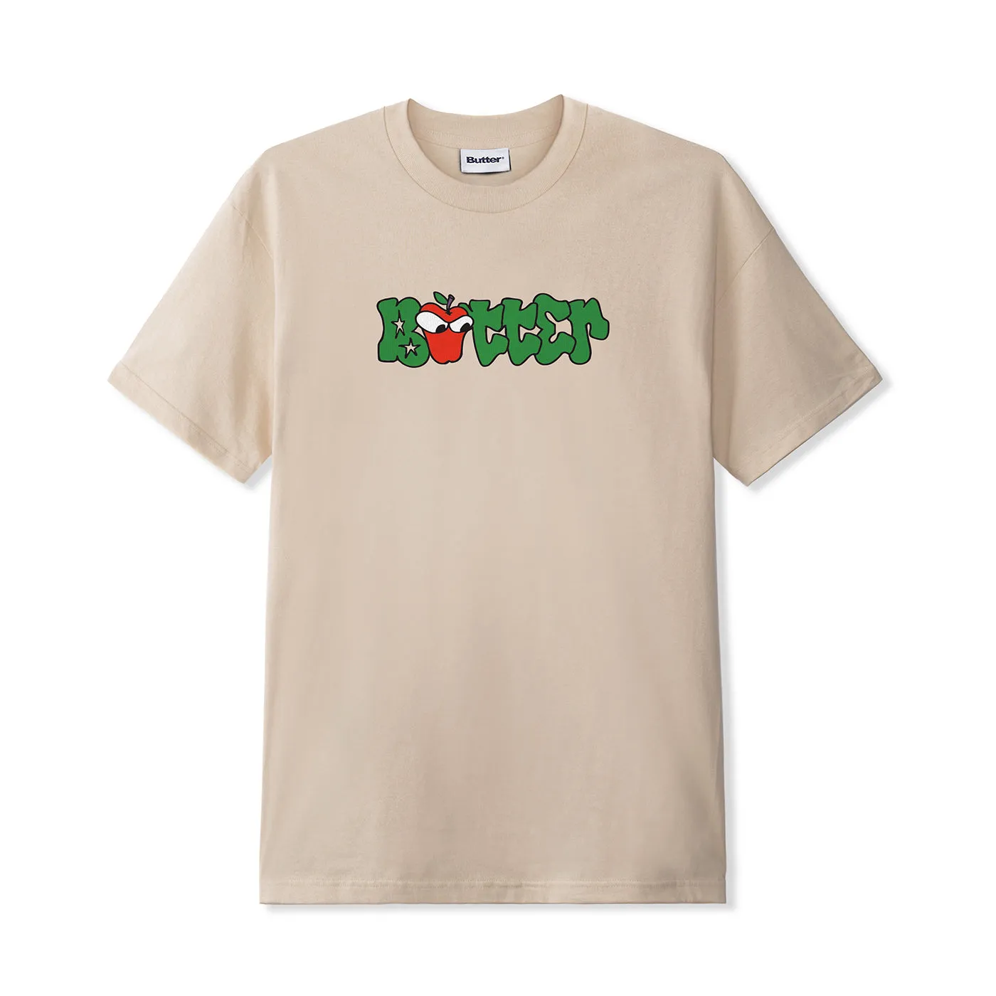 Butter Goods Big Apple T Shirt - Sand