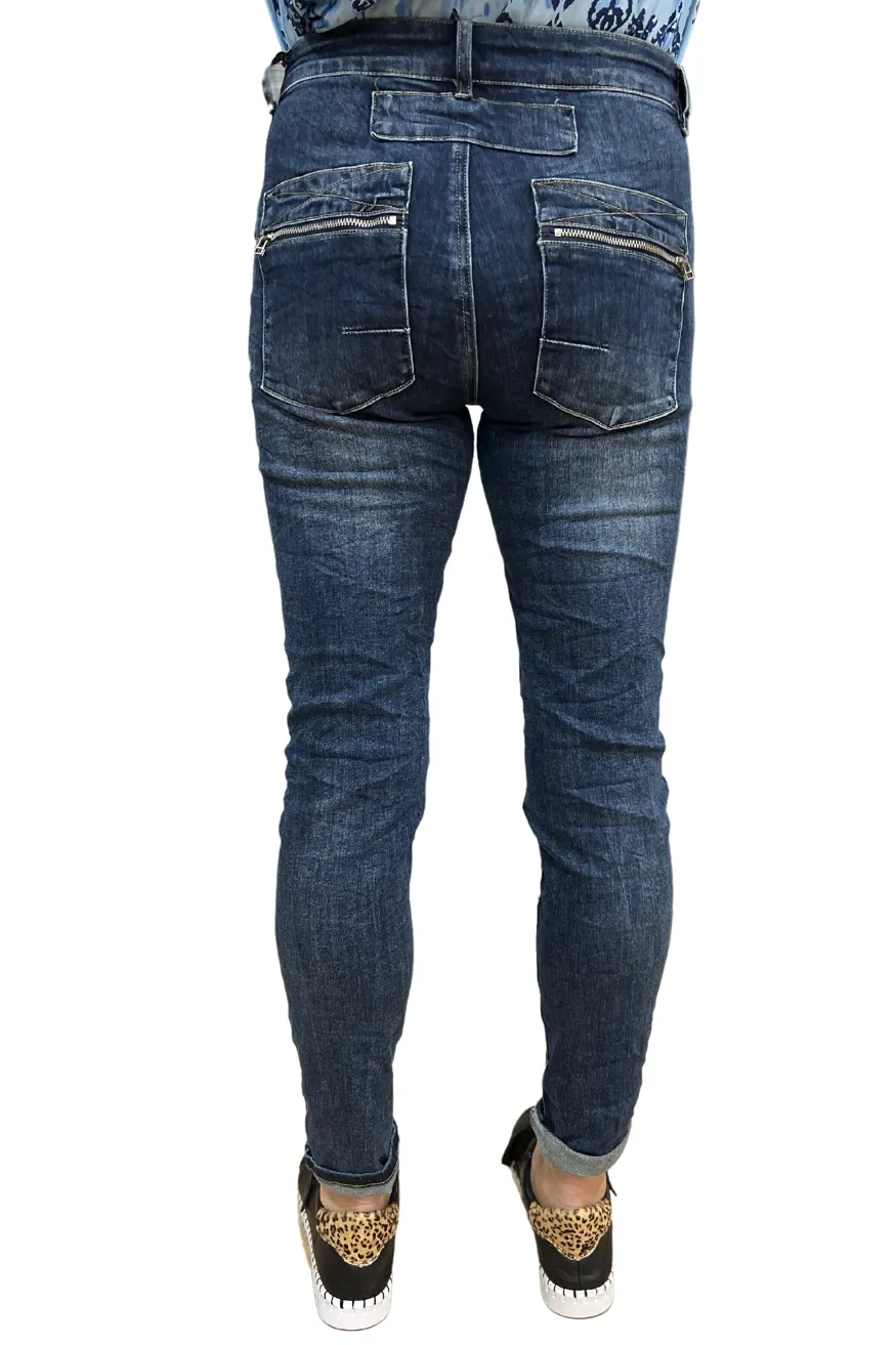 Button Fly Italian Jean | Denim