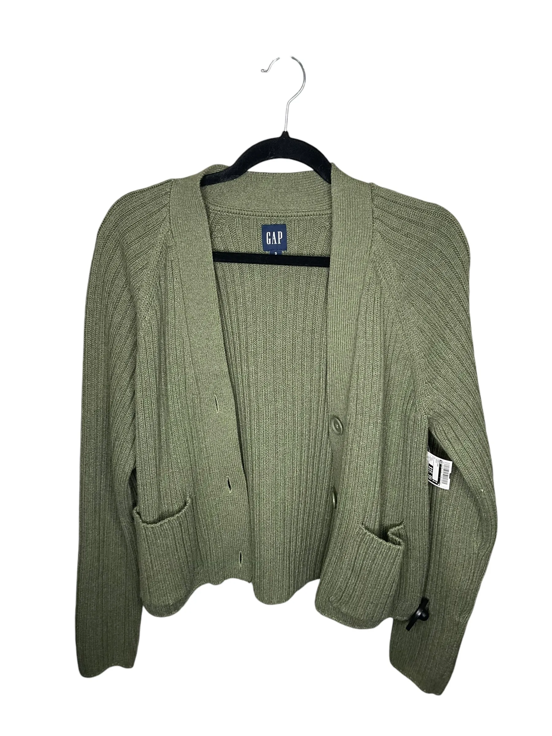 Cardigan By Gap In Green, Size: S