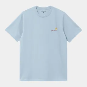 Carhartt WIP - American Script T-Shirt - Frosted Blue