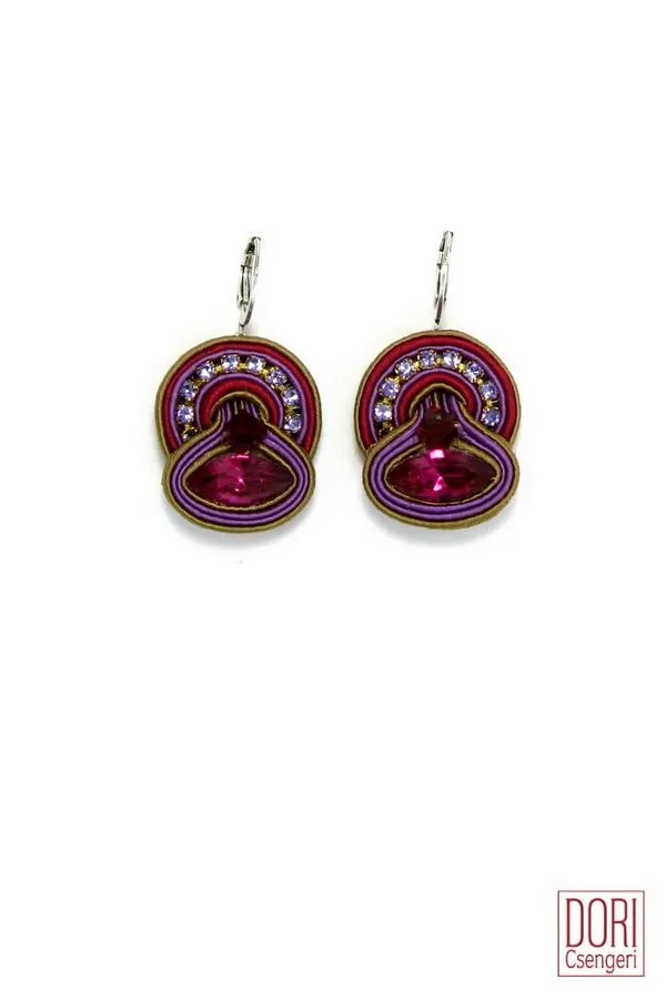 Cerise Casual Earrings