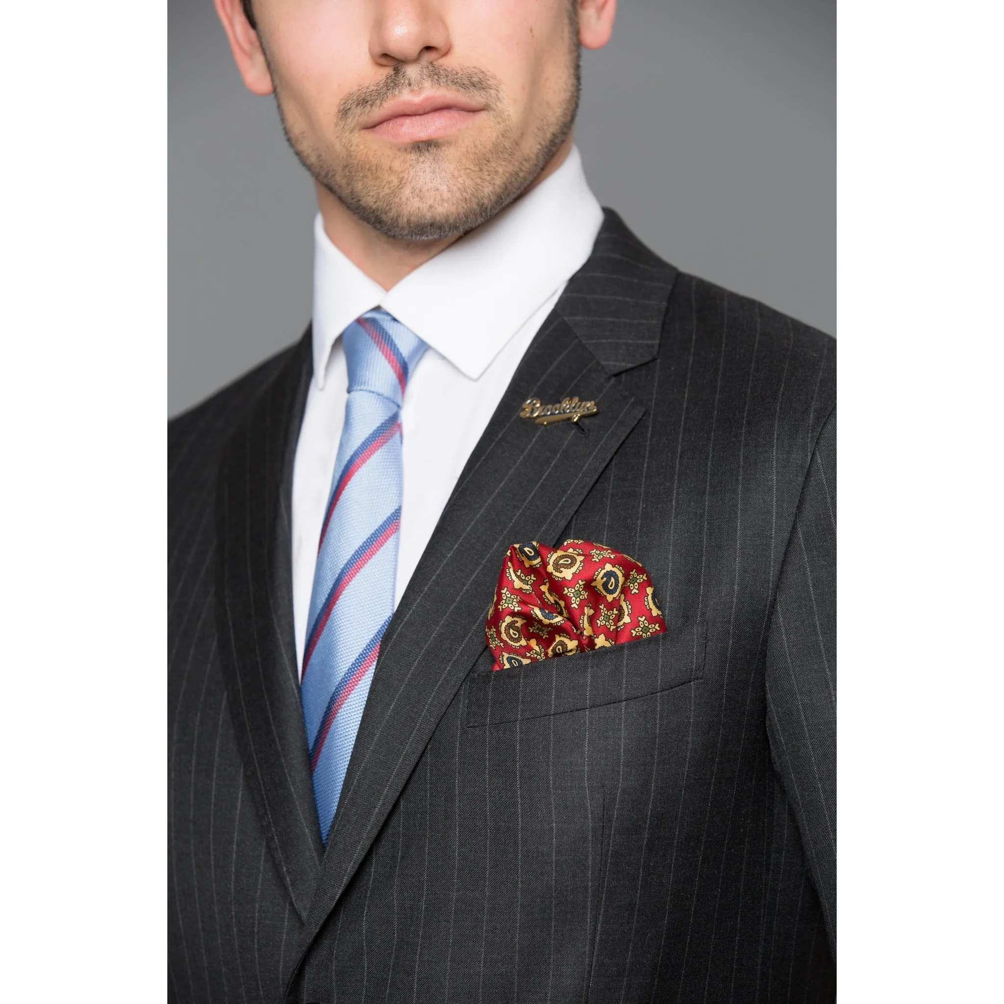 Chelsea Charcoal Pinstripe 2-Piece Suit