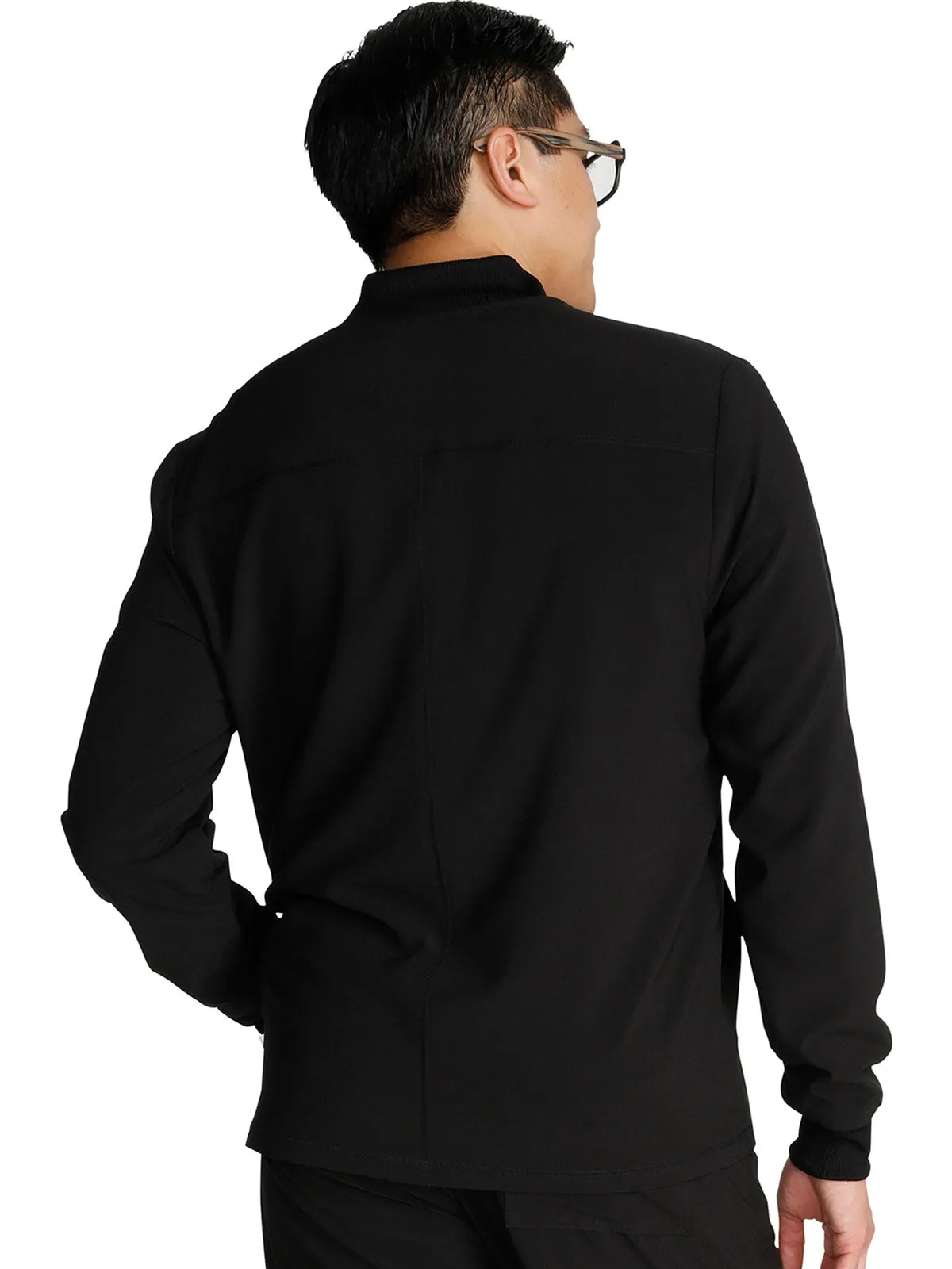 Cherokee - Men's Zip Front Scrub Jacket