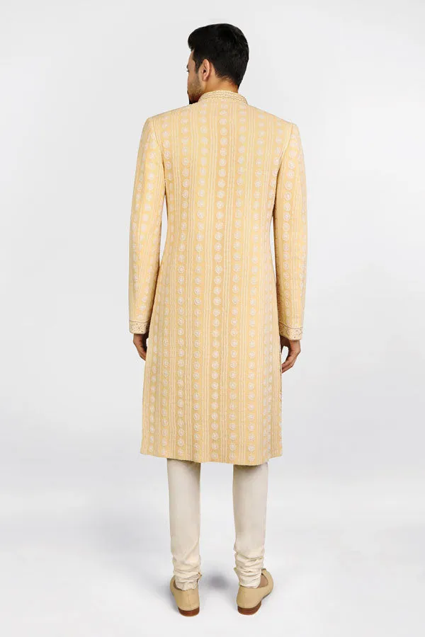 Chikankari Sherwani - Saul