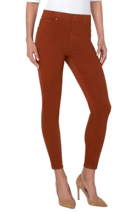 Chloe Hi Rise Ankle Skinny Jean | Cognac